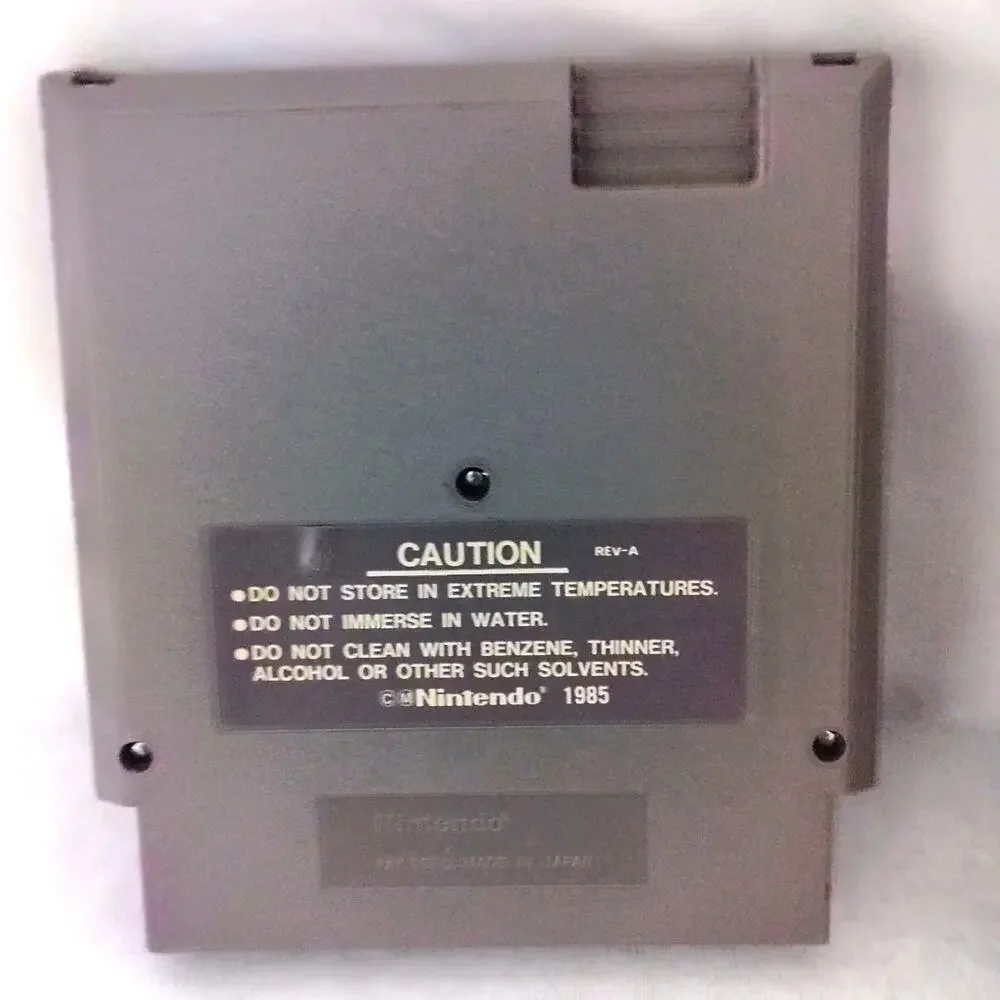 Tetris Game Cartridge & Original Box Nintendo Entertainment System 1985 NES